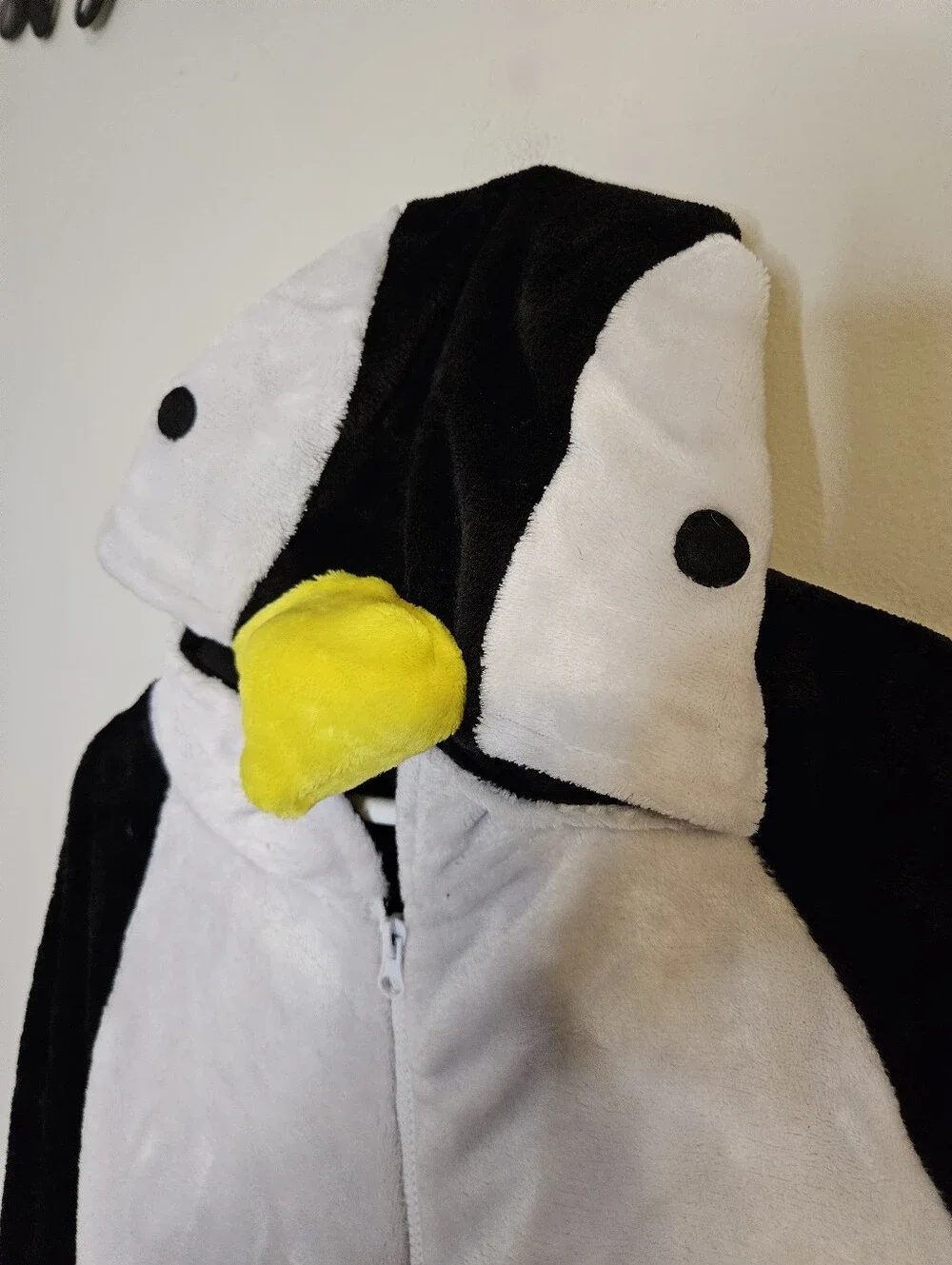 Just Love Womens One Piece Winter Christmas Penguin Bodysuit Hooded Pajamas
